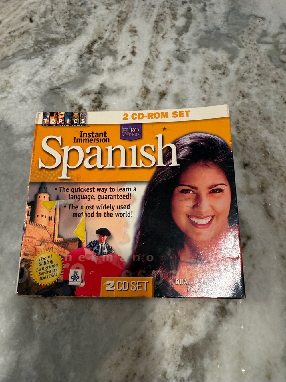 Instant Immersion Spanish 2 CD-ROM Set - Orange Cover